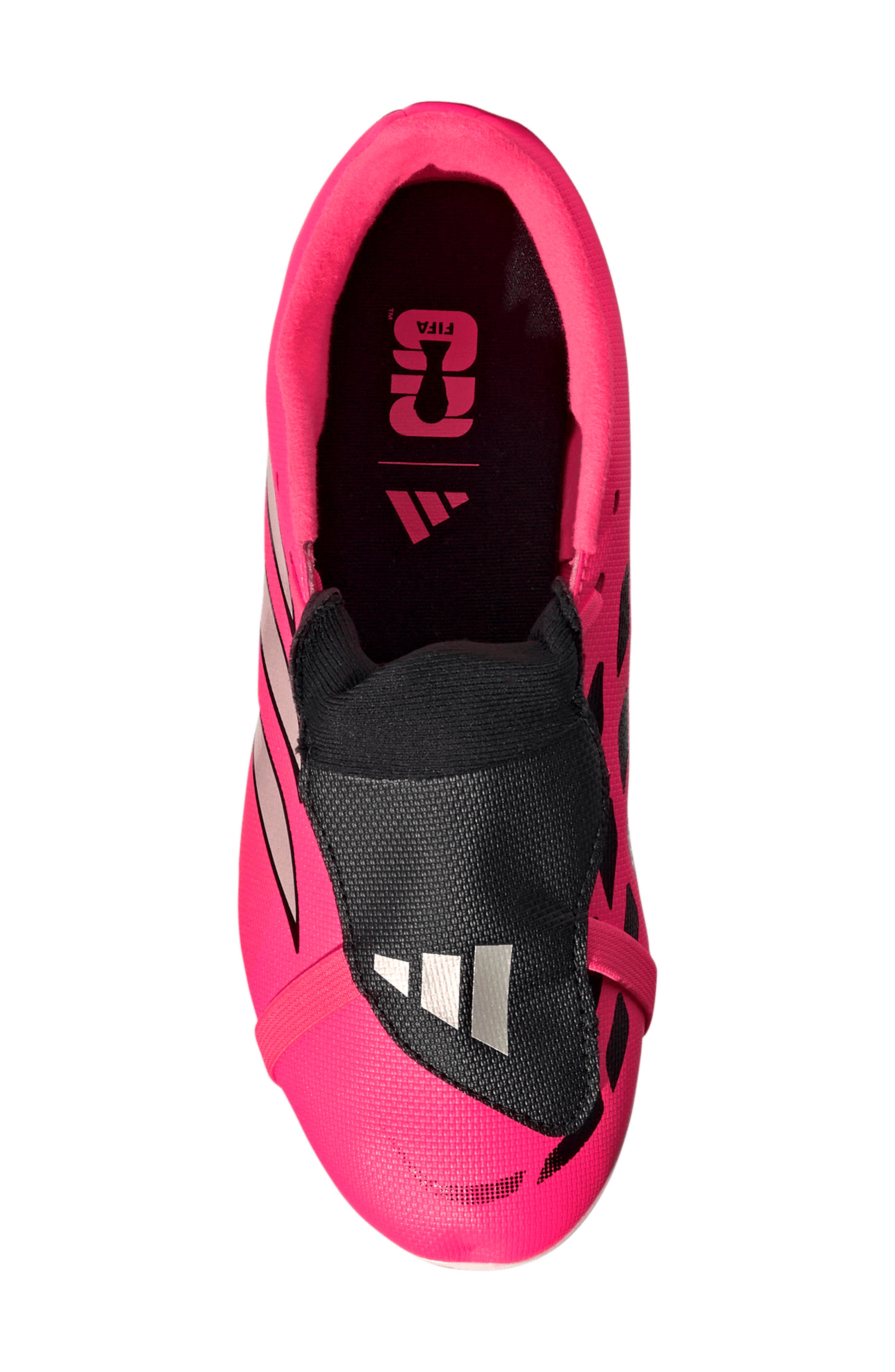 Kids' Predator Club Firm Ground/Multiground Soccer Cleat, Alternate, color, TURBO/ CHROME/ BLACK