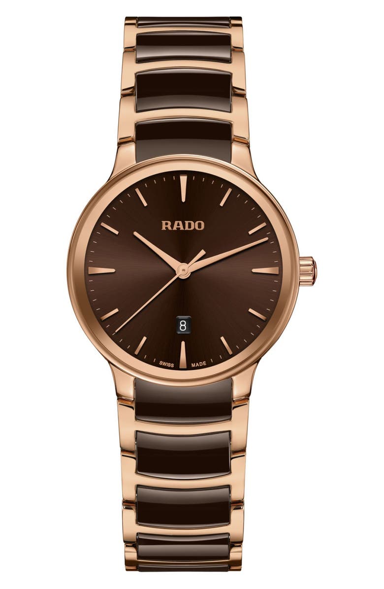 RADO Centrix Bracelet Watch, 30.5mm, Main, color,