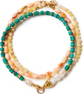 Chan Luu Set of 3 Semiprecous Stone Bracelets
