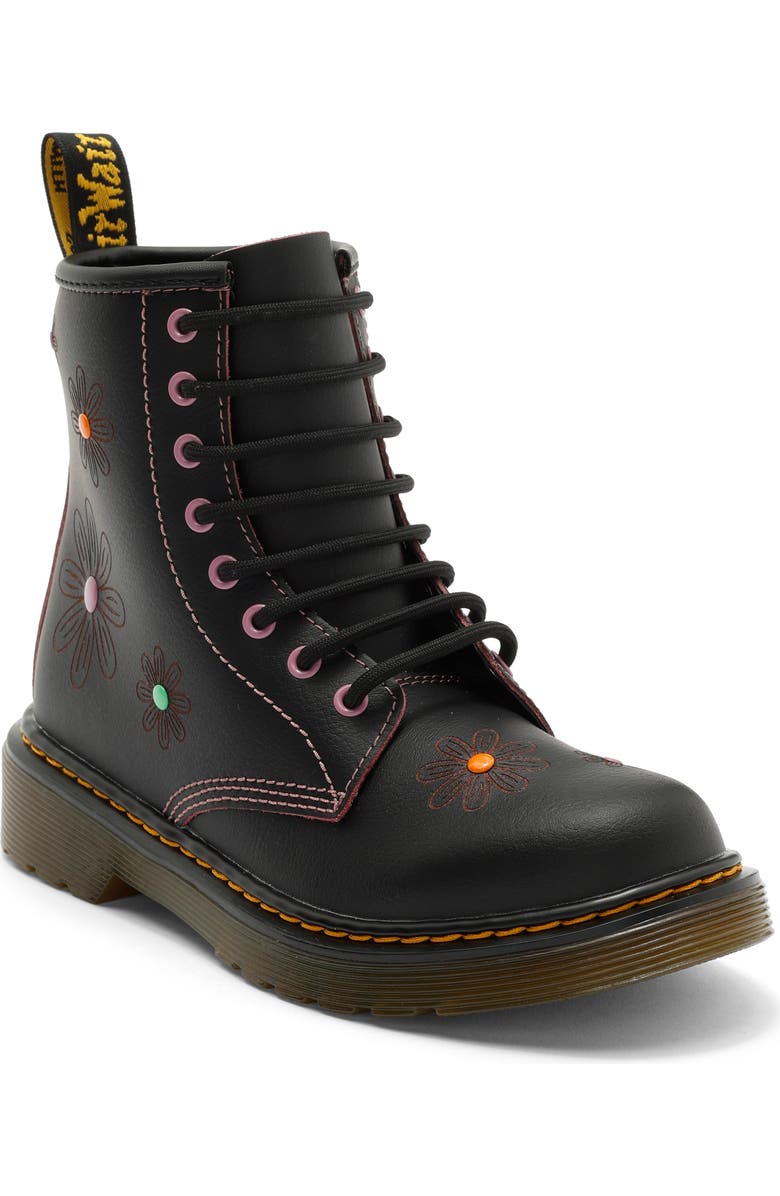 Dr. Martens Kids' 1460 Boot, Main, color, Black Dusty Rose