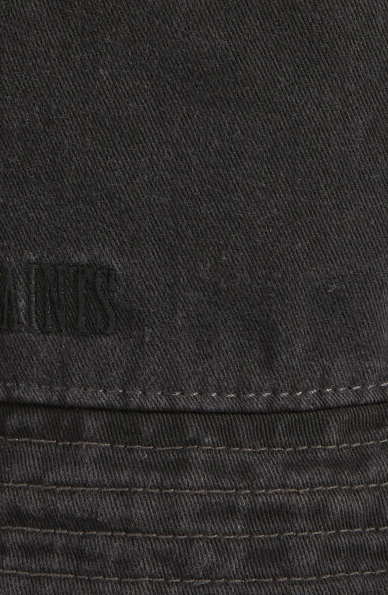 AllSaints Frayed Edge Bucket Hat, Alternate, color, 