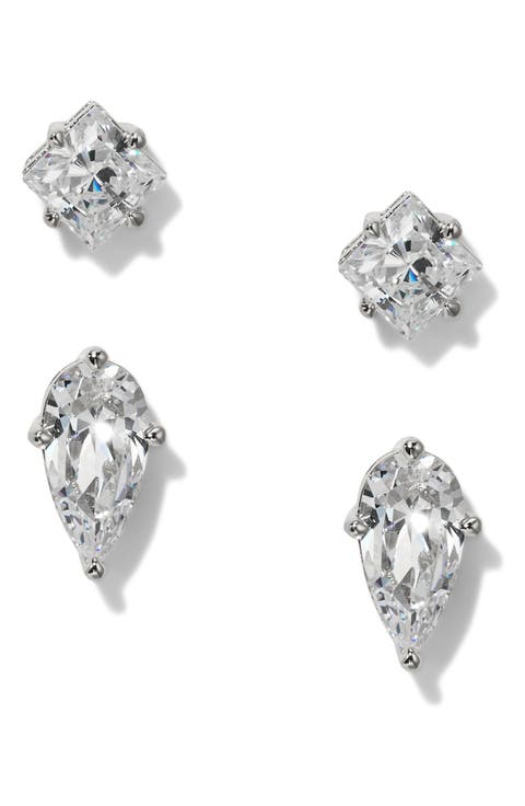 Lucia Duo Set of 2 Stud Earrings