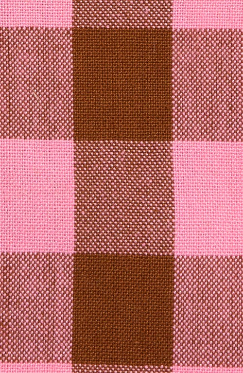Heather Taylor Home Candy Gingham Set Of 4 Cocktail Napkins