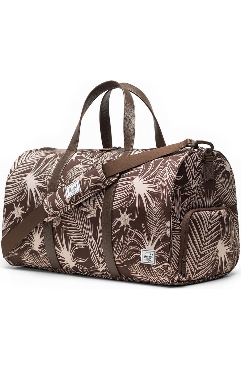 Herschel Supply Co. Novel Duffle Bag, Alternate, color, Tropical Foliage