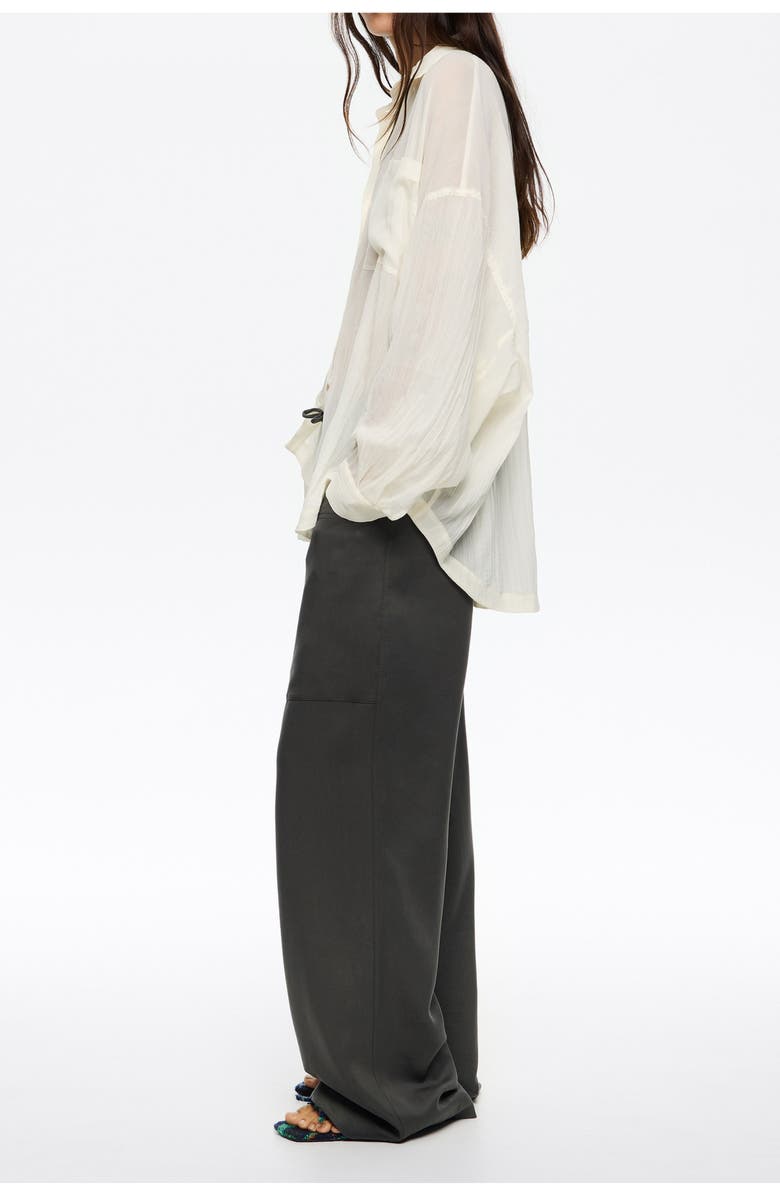 Bimba y Lola Lead Maxi Pockets Trousers, Alternate, color, Lead Grey