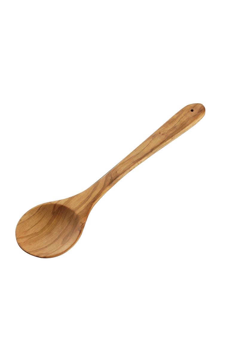 Cilio Toscana Olivewood Cooking Spoon, 9.8-Inch, Main, color, Brown
