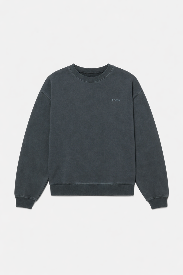 All Day Crew, Alternate, color, Vintage Black