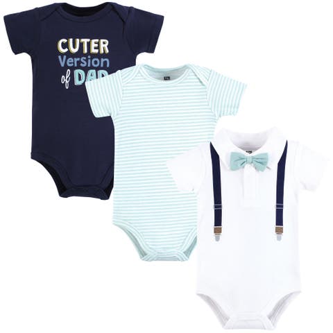 Little Soft Cotton All-in-One Outfits, Set of 3 (Baby)
