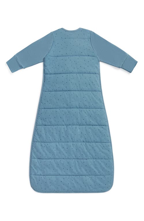 Love To Dream Long Sleeve 2.5 Tog Quilted Warm Sleep Bag In Blue