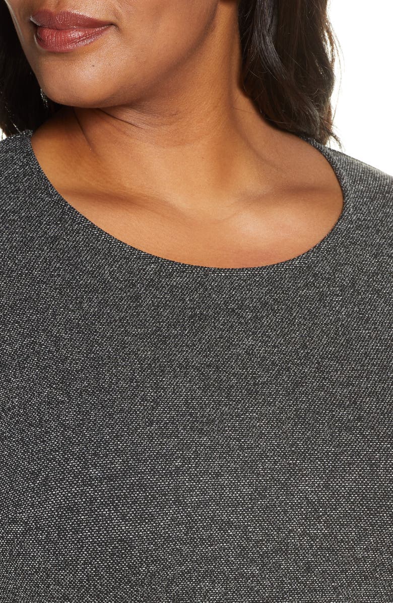 Leota Carly Jacquard Fit & Flare Dress, Alternate, color, 