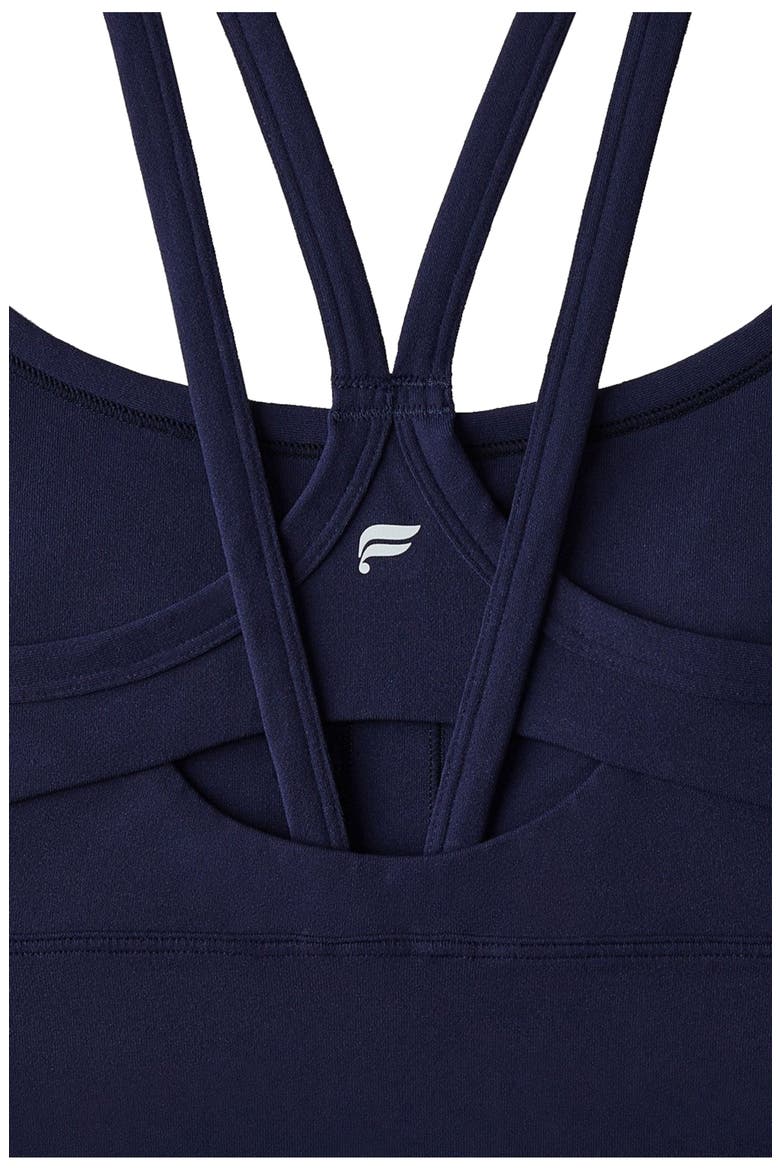 Women's Principal Longline Medium Impact Sports Bra, Alternate, color, Deep Navy
