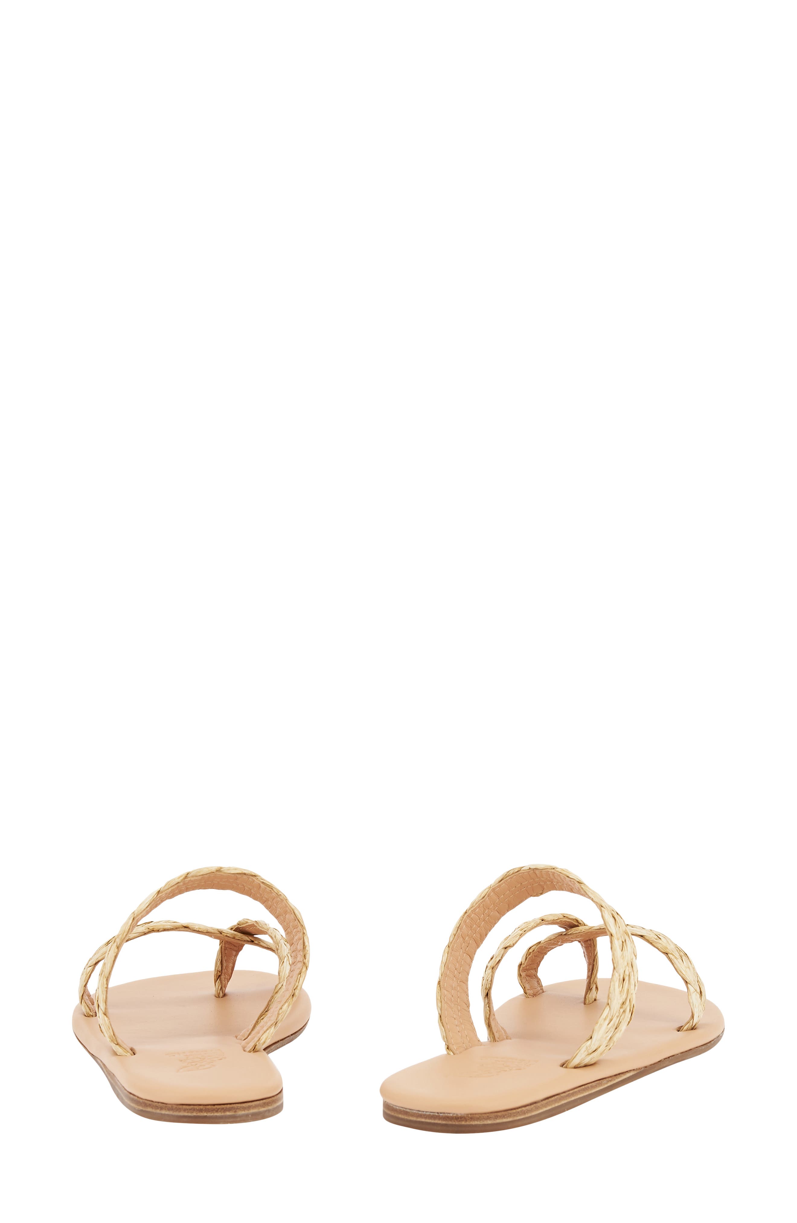 Ancient Greek Sandals Daphnae Raffia Sandal, Alternate, color, Natural