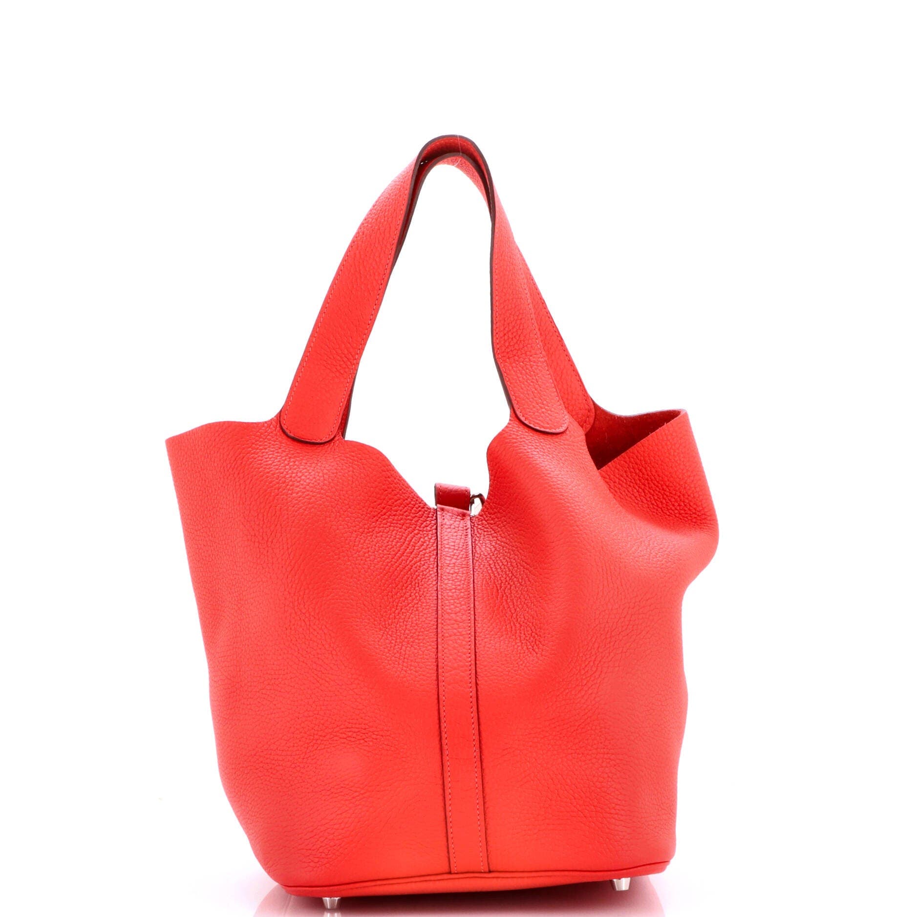 Picotin Lock Bag Clemence GM, Alternate, color, Red