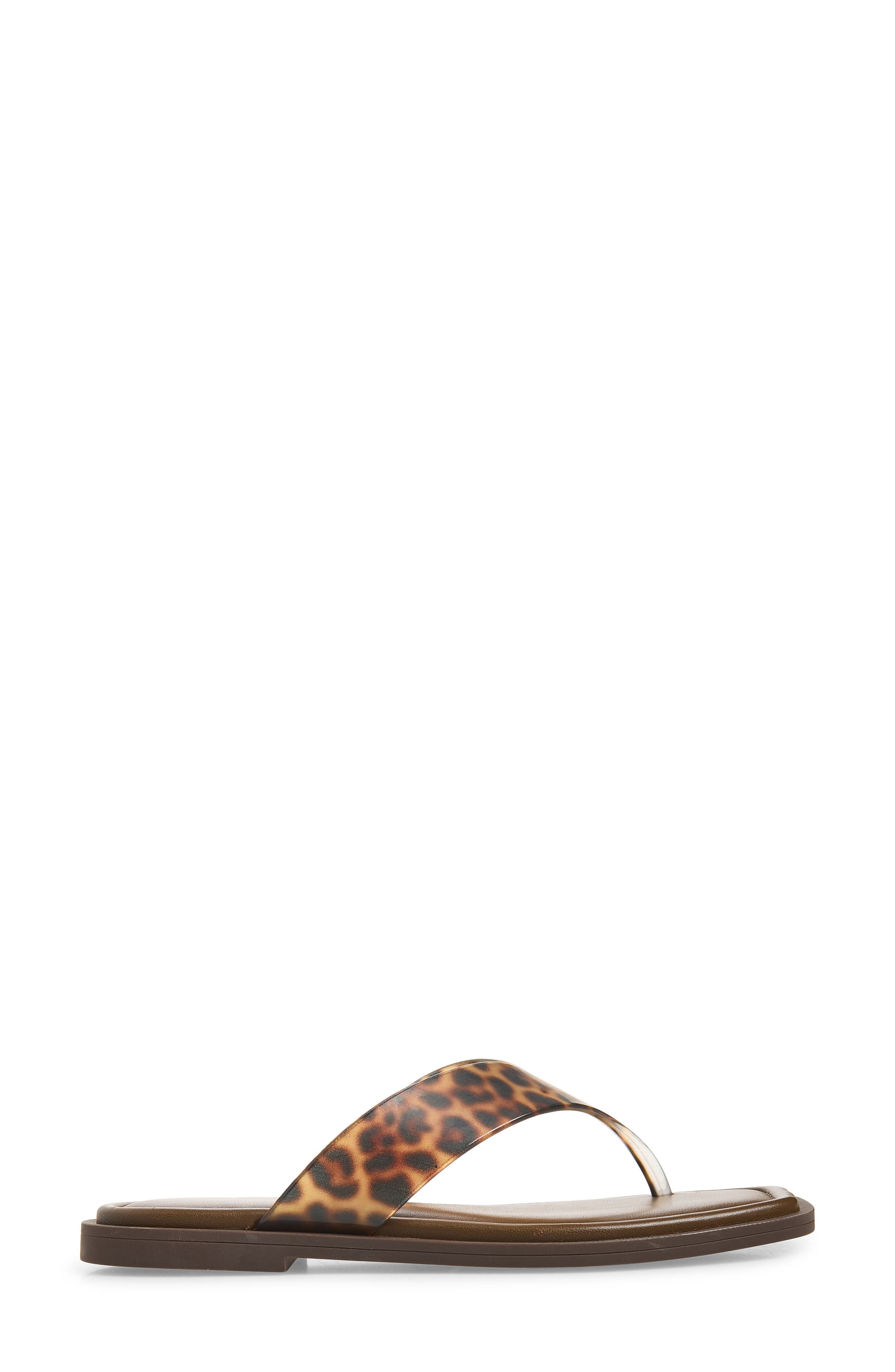 rag & bone Gracie Jelly Flip Flop, Alternate, color, Tortoise