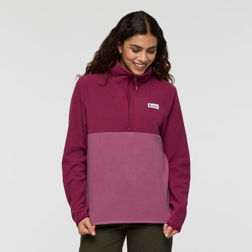 Cotopaxi-Amigos-24 Amado Fleece Pullover - Women's in Jam/fig  product