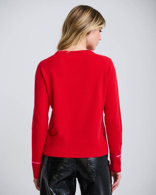 Lisa Todd Hot Toddy Cashmere Sweater In Red