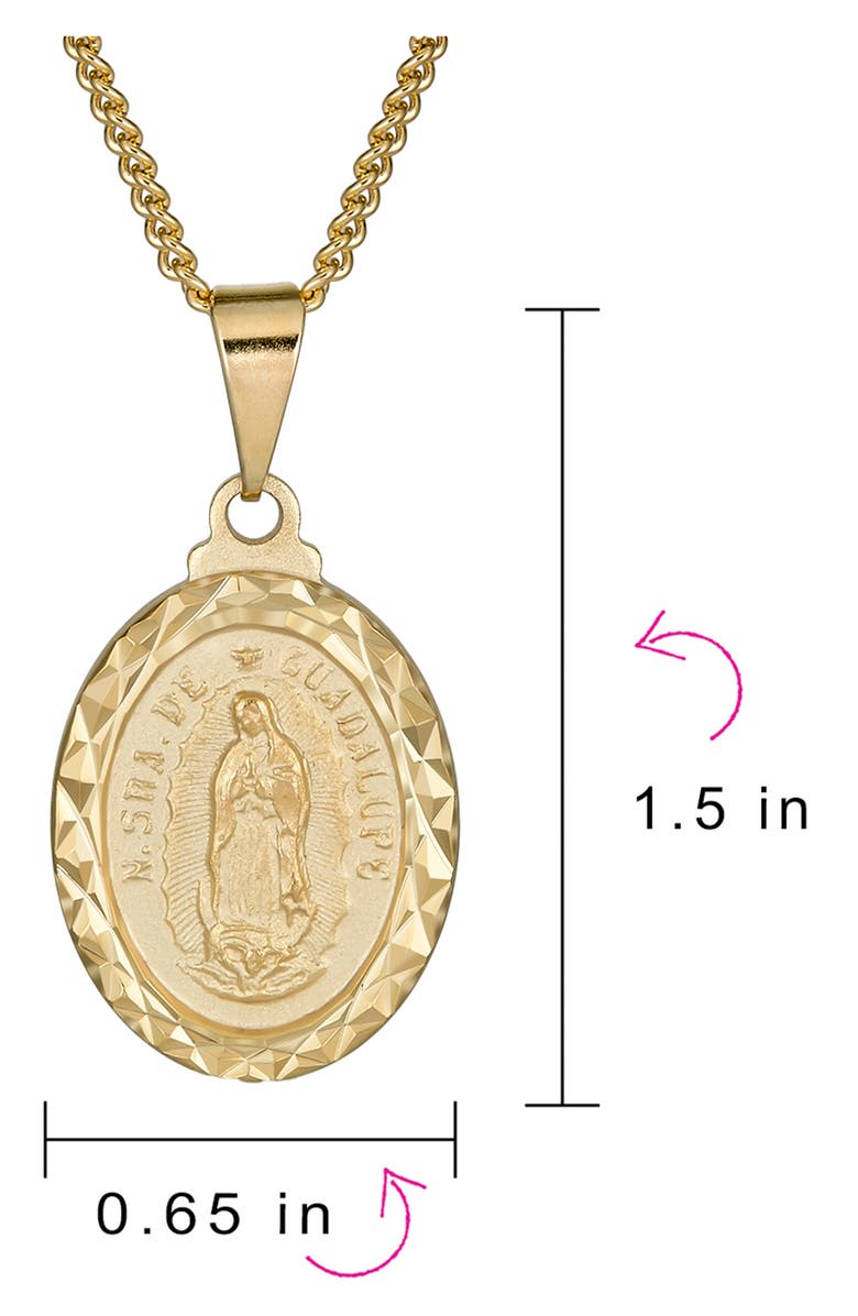 BLING JEWELRY Religious Pendant Necklace, Alternate, color, 