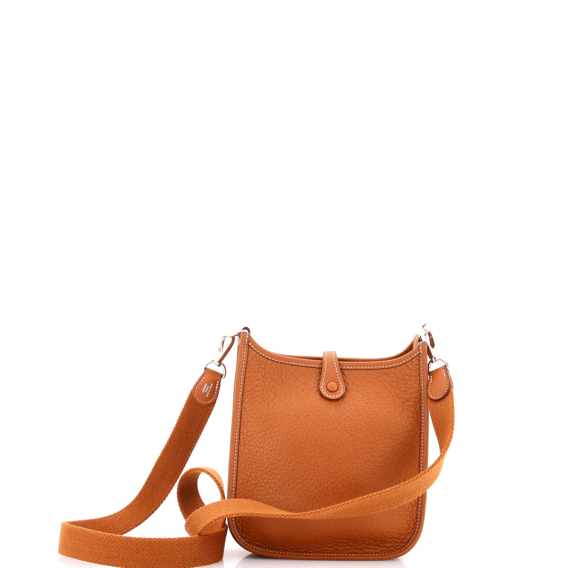 Pre-Owned Hermes Evelyne Bag Gen III Clemence TPM, Alternate, color, Gold