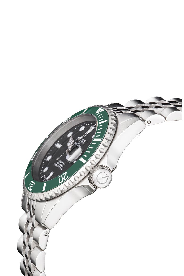 Wall Street Bracelet Watch, 43mm, Alternate, color, STAINLESS STEEL
