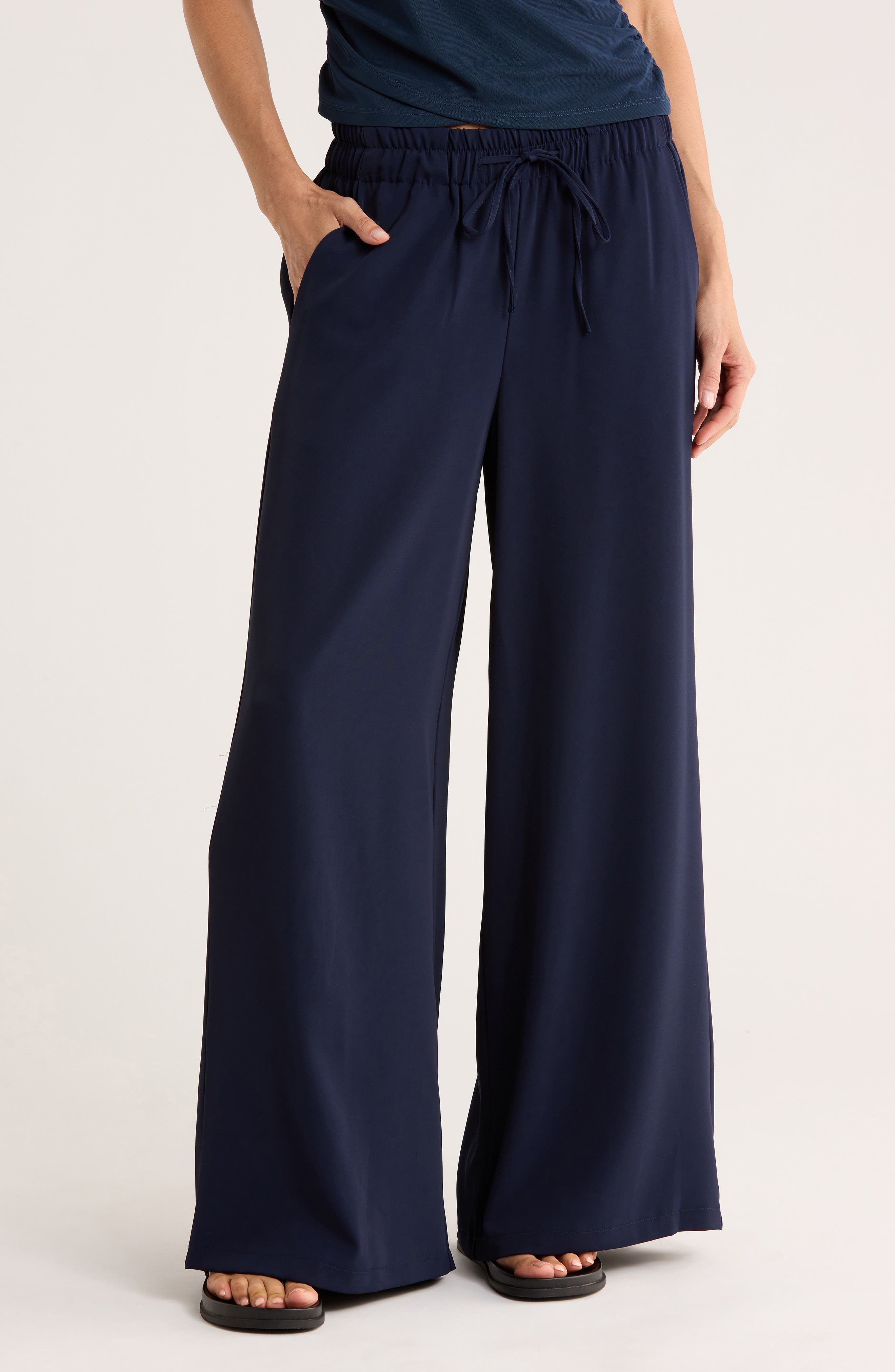 1.STATE Wide Leg Culotte