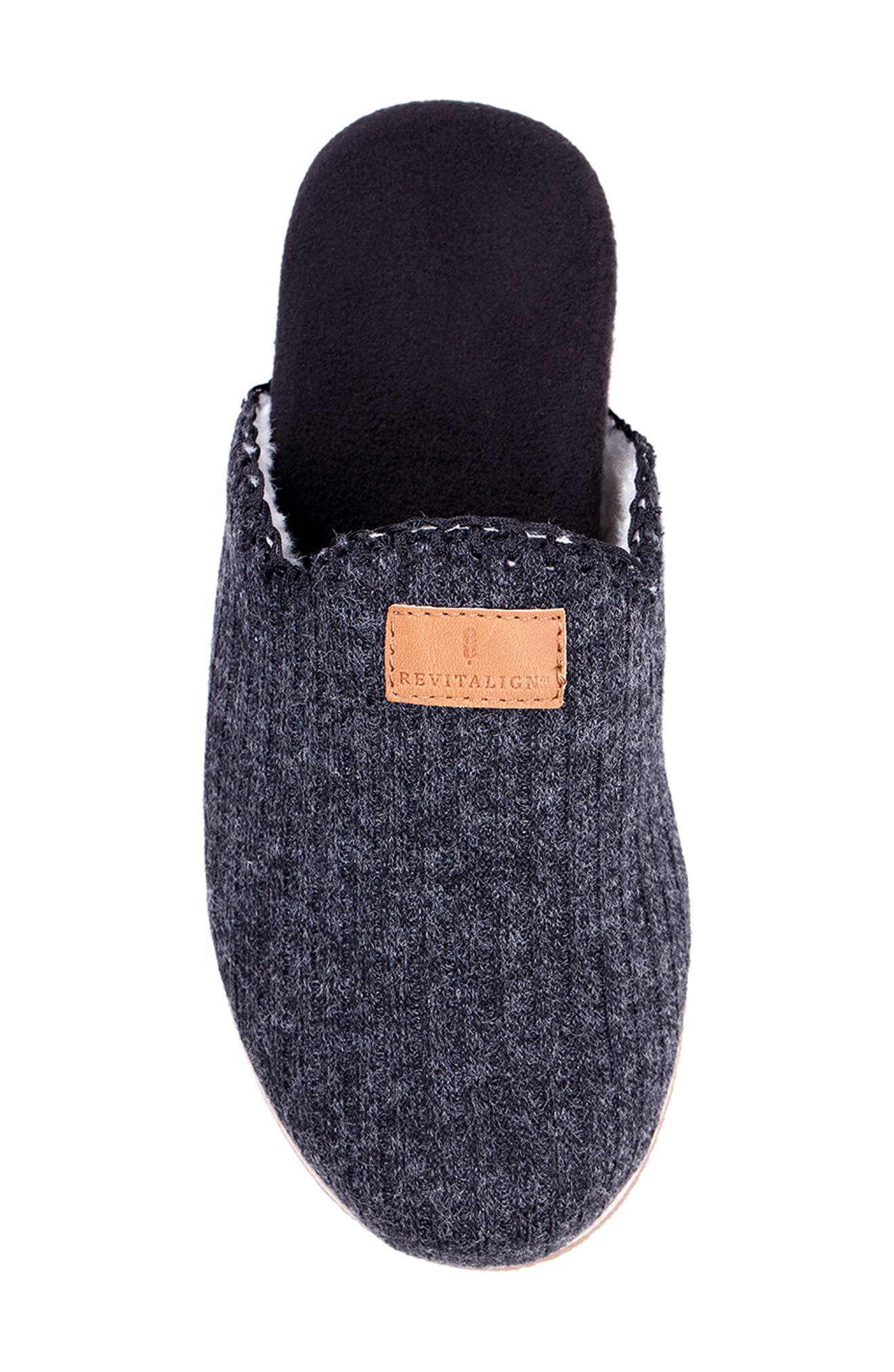 Revitalign Alder Sweater Orthotic Scuff Slipper, Alternate, color, 