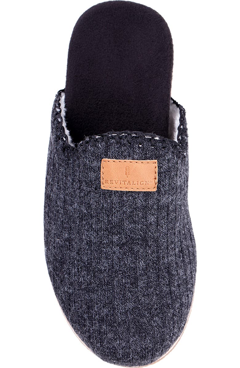 Revitalign Alder Sweater Orthotic Scuff Slipper, Alternate, color,