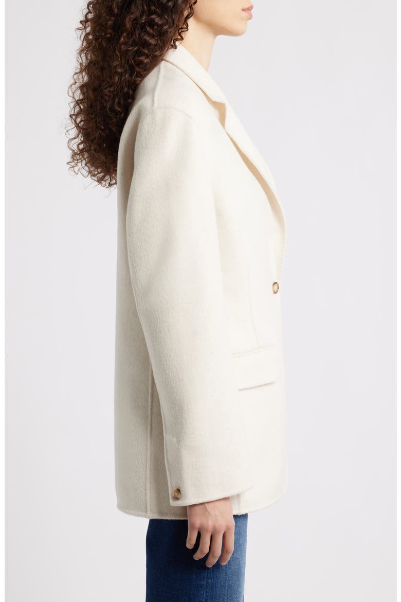 Zoe Wool Blazer, Alternate, color, IVORY