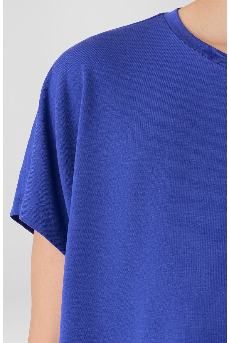 Crewneck Wedge Top, Alternate, color, ROYAL