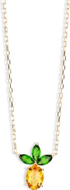 Bony Levy 14K Gold Pineapple Pendant Necklace