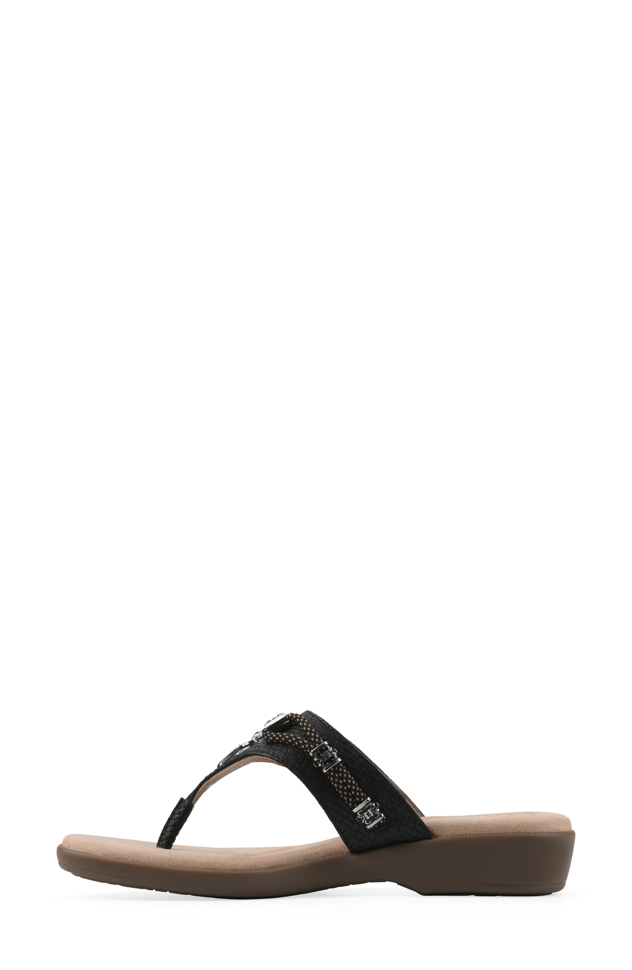 CLIFFS BY WHITE MOUNTAIN Bainah Thong Sandal, Alternate, color, 
