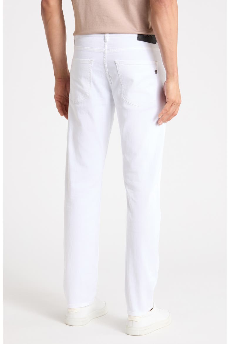 Delaware Slim Leg Jeans, Alternate, color, WHITE
