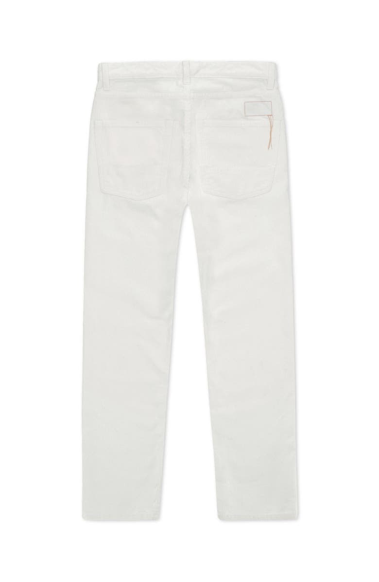 Fortela Corduroy Five Pocket Trousers, Alternate, color, Ecru