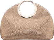 Nina Hannah Crystal Embellished Top Handle Bag