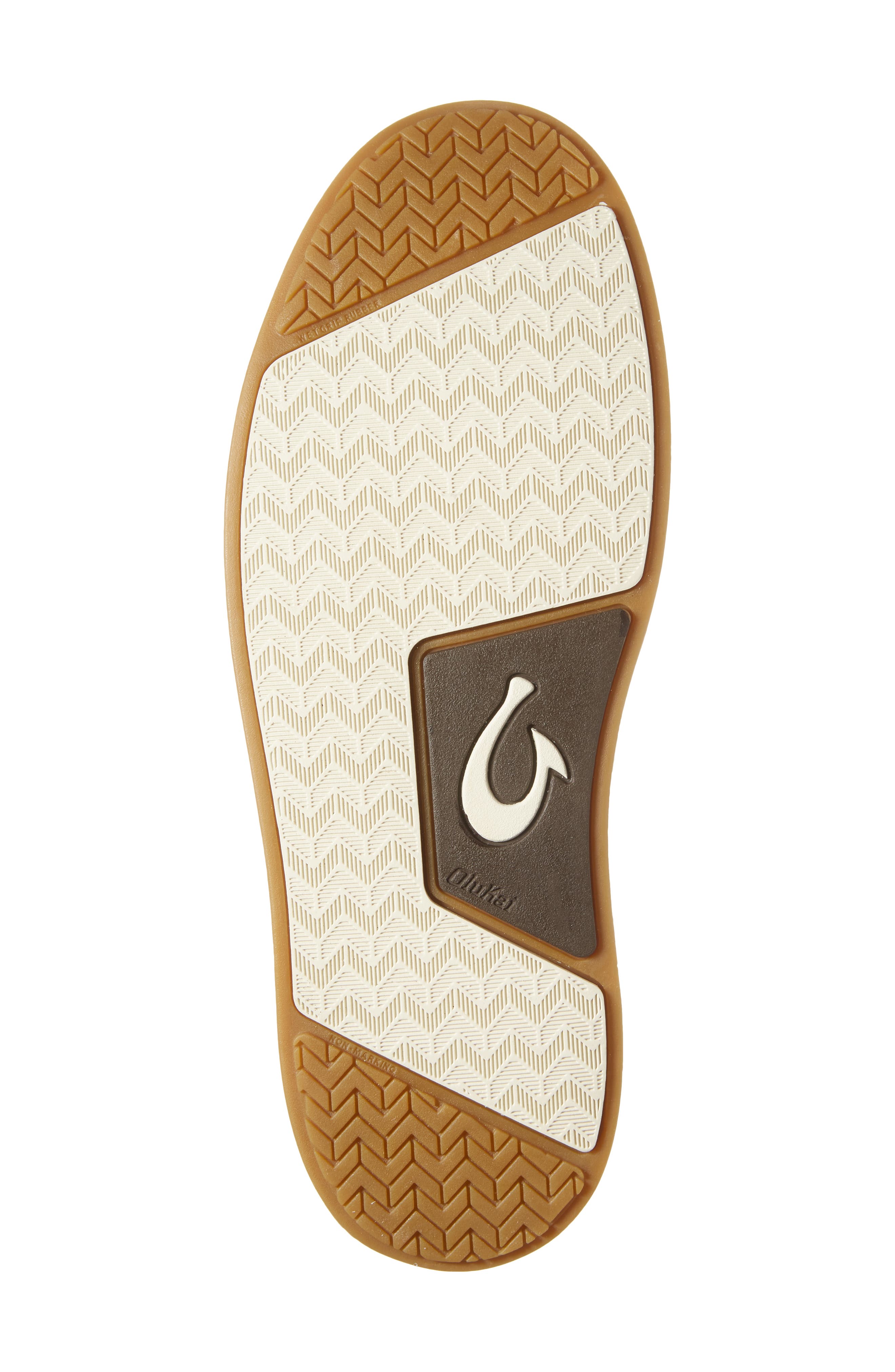 OluKai Papaku Sneaker, Alternate, color, Dark Wood / Dark Wood