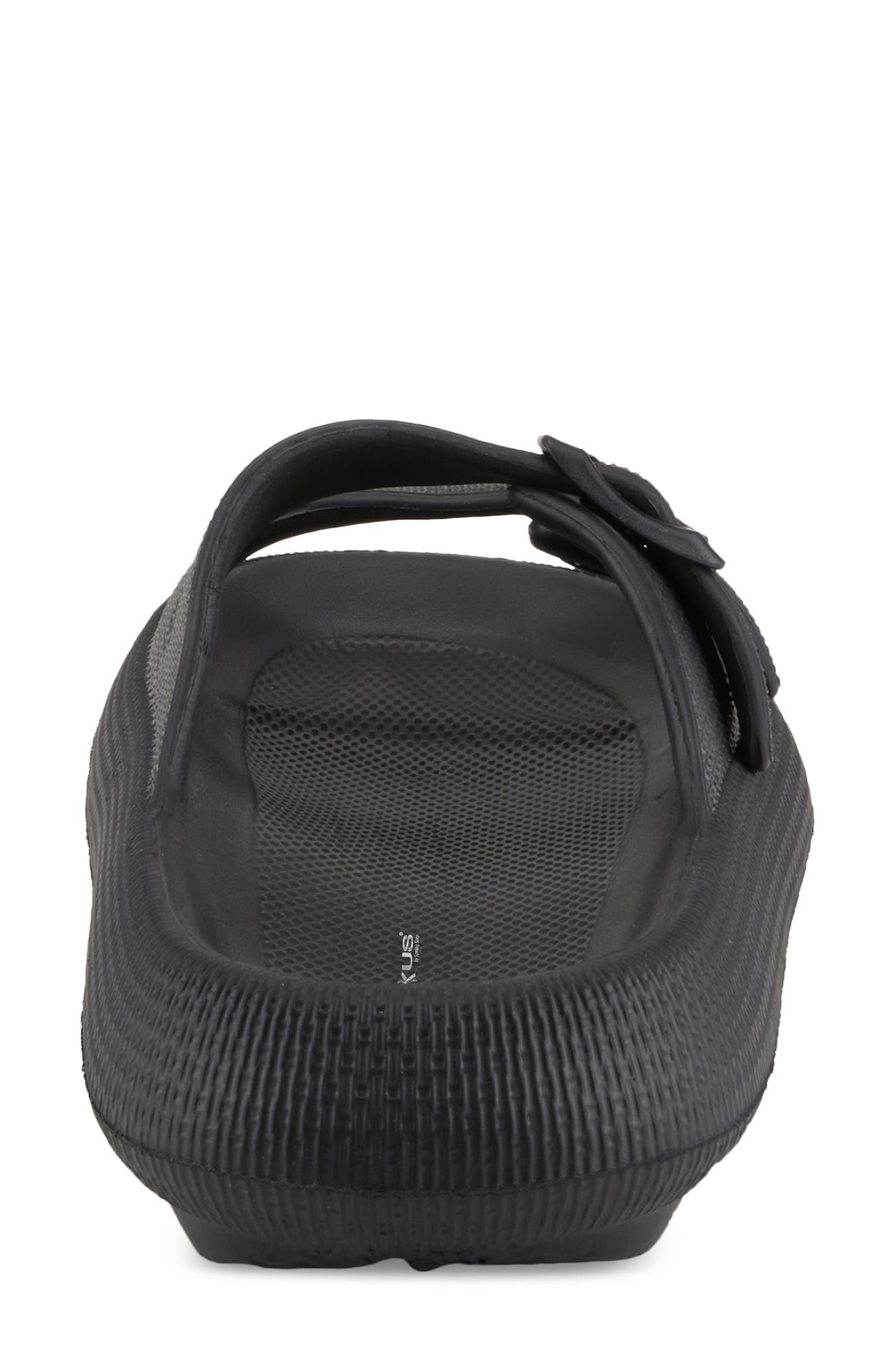 Flexus by Spring Step Bubbles Waterproof Slide Sandal, Alternate, color, Black