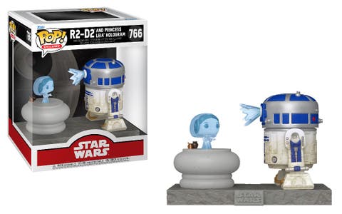 R2-D2 w/Leia (Star Wars) Funko Pop! Deluxe