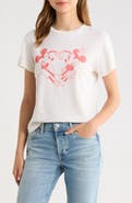 Re/Done Classic Disney Mickey & Minnie Heart Hands Graphic T-Shirt