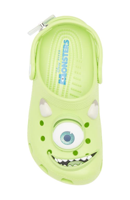Crocs Kids' X Disney Pixar Monsters, Inc. Mike Classic Clog In Green Multi