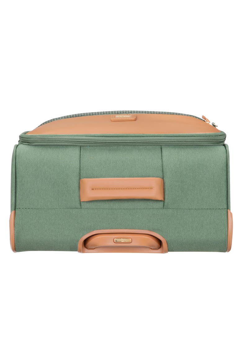 Odelia 32-Inch Soft Shell Spinner Suitcase, Alternate, color, GREEN TEA