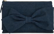 Rebecca Minkoff Bow Denim Clutch