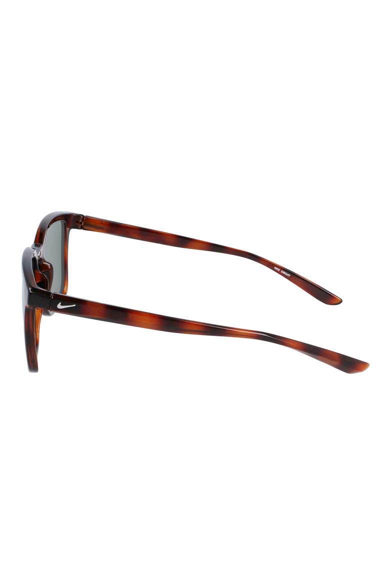 Circuit 55mm Square Sunglasses, Alternate, color, SOFT TORTOISE / GREEN