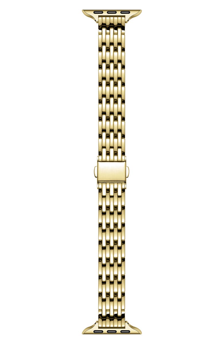 Posh Tech Eleanor Stainless Steel Apple Watch<sup>®</sup> Watchband, Main, color, 
