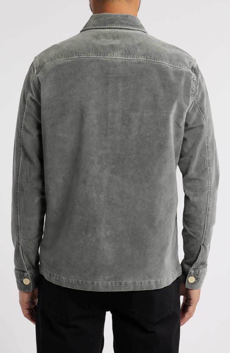 AllSaints Harrier Stretch Button-Up Shirt, Alternate, color, 