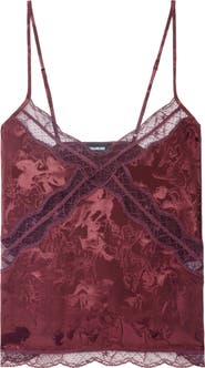 Zadig & Voltaire Cishi Silk Jacquard Camisole
