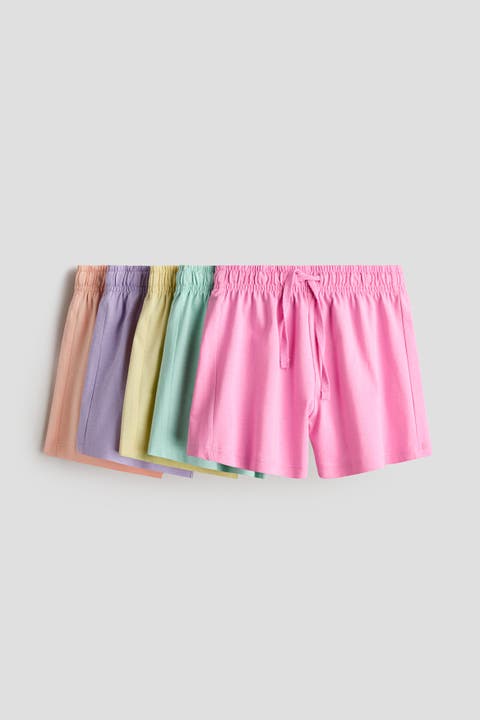 5-pack cotton jersey shorts