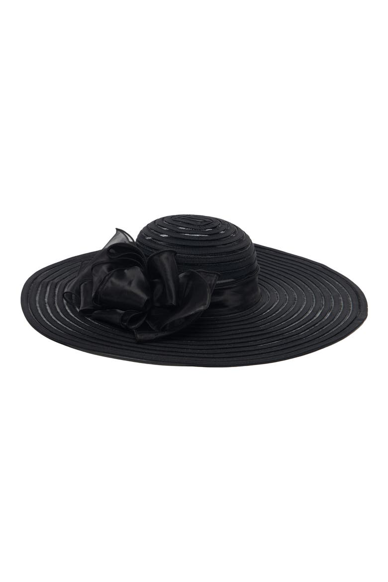 Wide Brim Hat, Main, color, BLACK