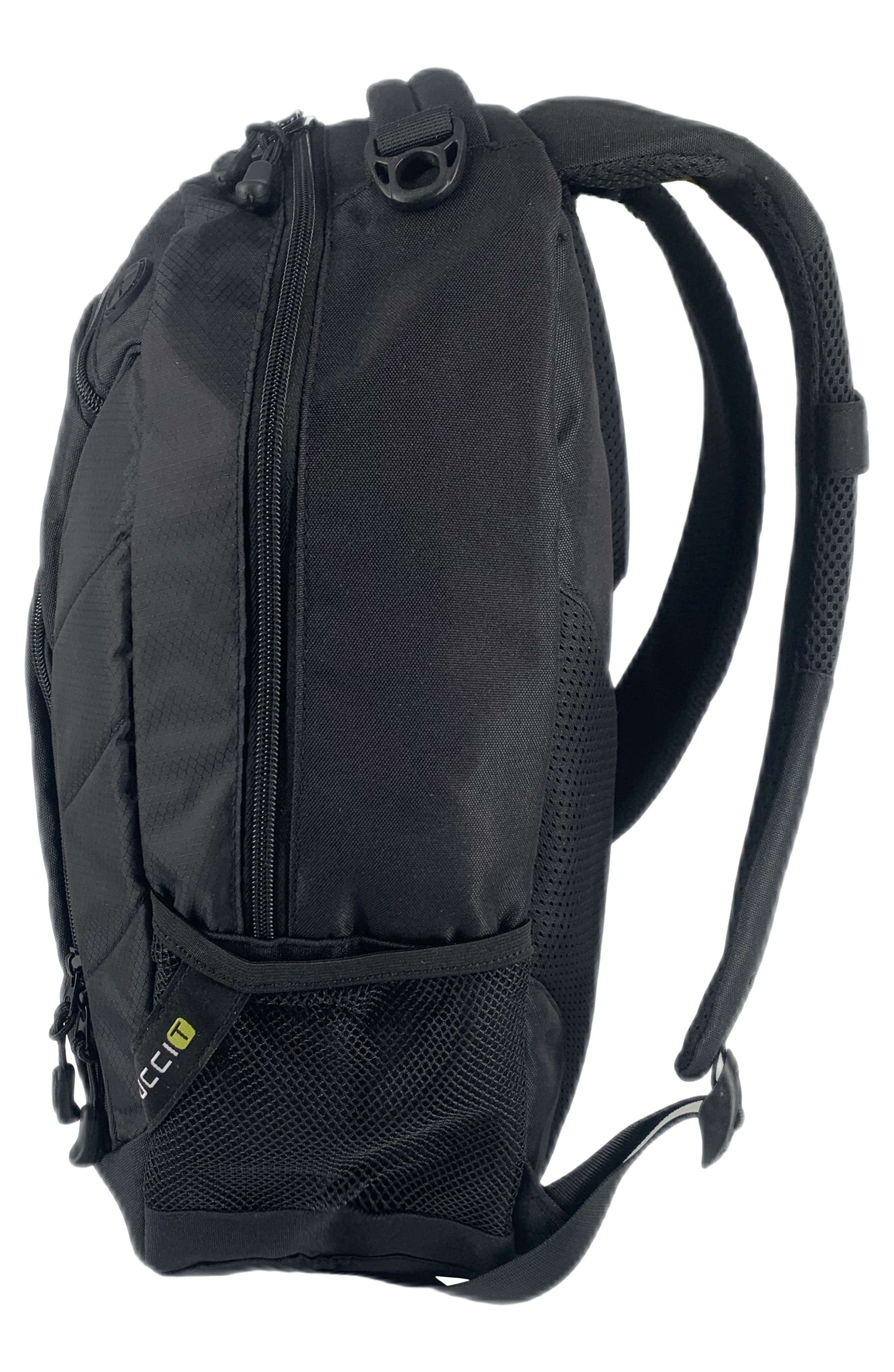 Cyclist Backpack, Alternate, color, BLACK