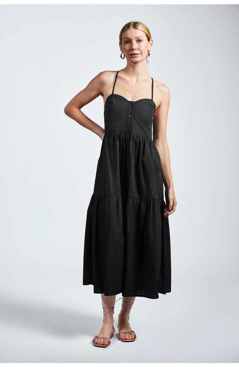 The Shirt by Rochelle Behrens The Leora Dress, Alternate, color, Black