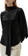 Lilysilk Women's Bow-tie Neck Silk Blouse