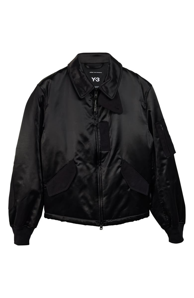 Y-3 Bomber Jacket, Main, color, 